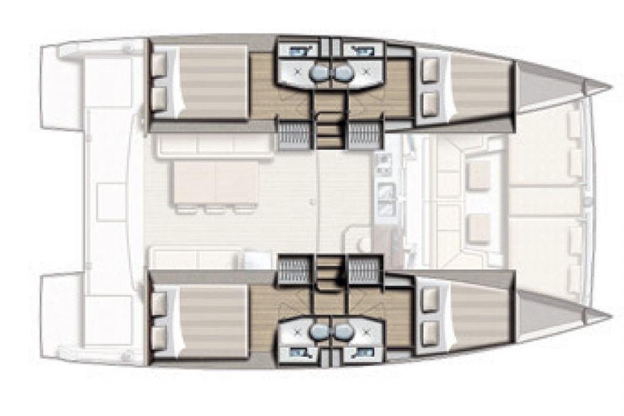 Catamaran Bali Catamarans Bali 4.0 for rent in La Paz - Mexico, Baja