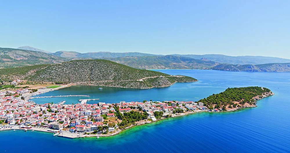 Vista aerea de Ermioni