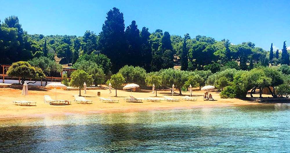 Zogeria beach, Spetses